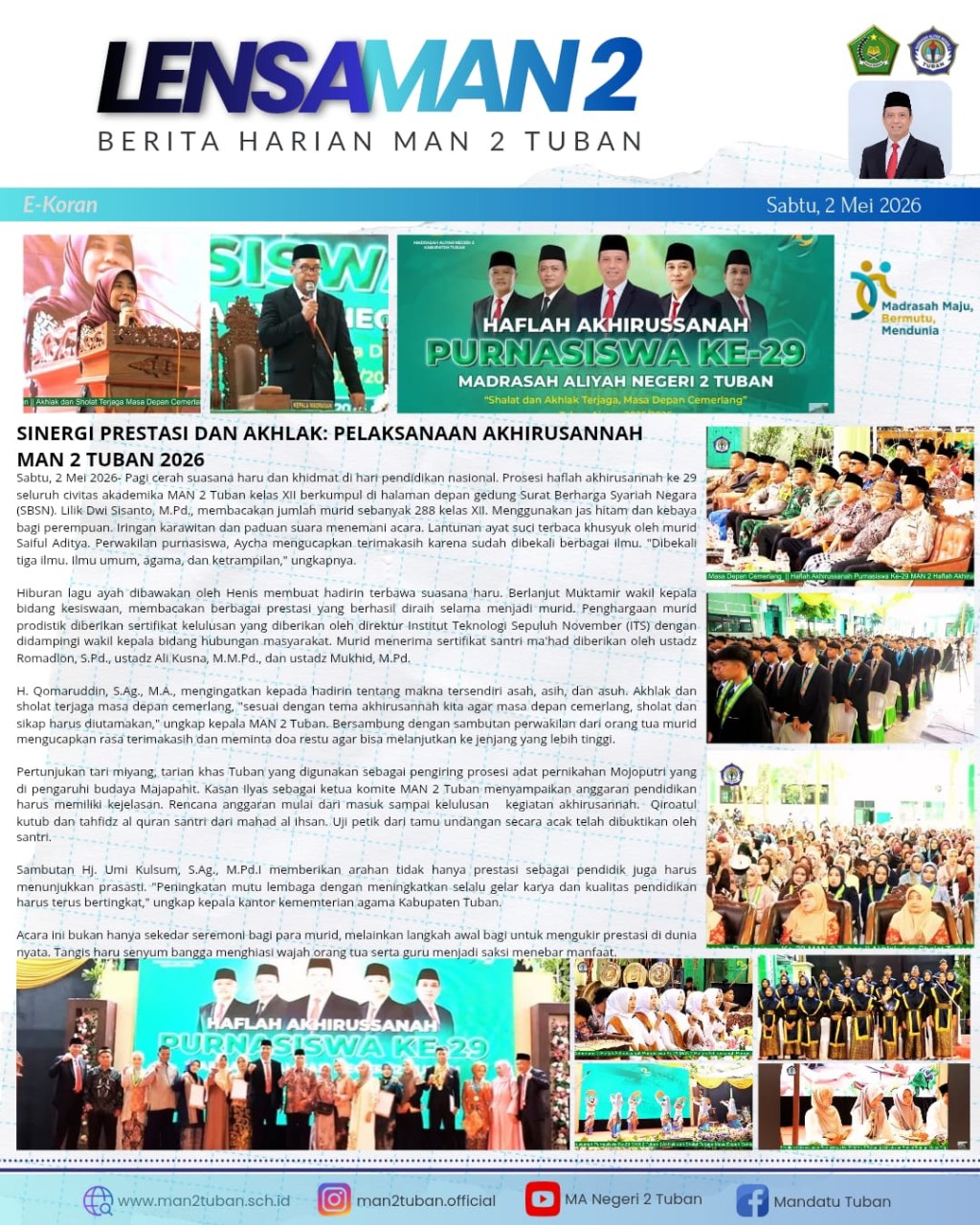 Sinergi Prestasi dan Akhlak Pelaksanaan Akhir