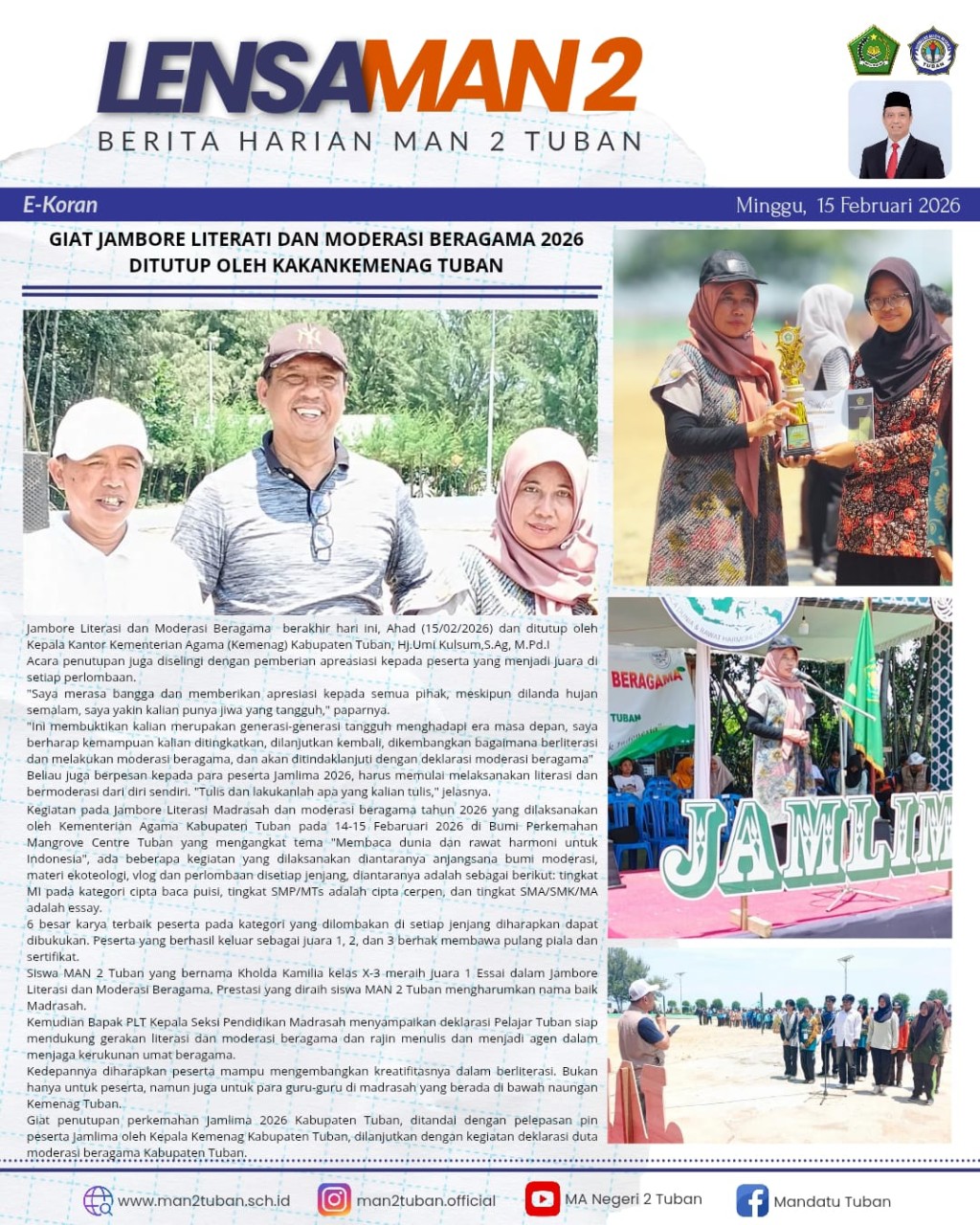 Giat Jambore Literasi dan Moderasi Beragama 2026